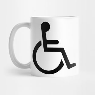 Whelchair Sign Mug